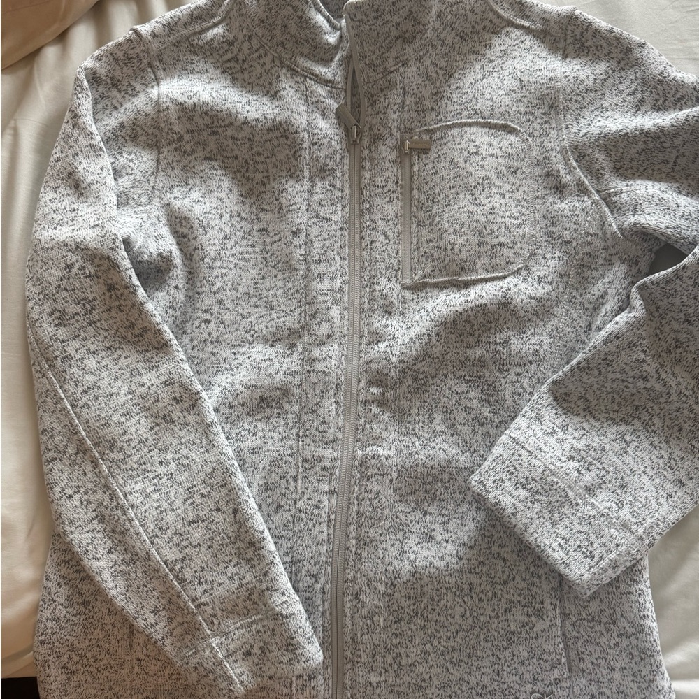 Gray Zip-Up Jacket Calvin Klein